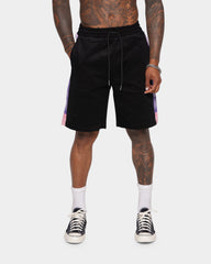XXIII Akolo Paisley Panel Shorts Black/Pink