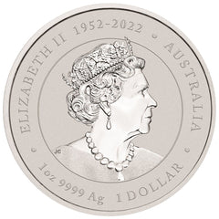 1 oz Silver Coin 2024 $1 Australian Lunar Series III Year of the Dragon Gilded-classypw.com-3
