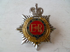 NEW ZEALAND rnz transport corps cap badge metal lugs