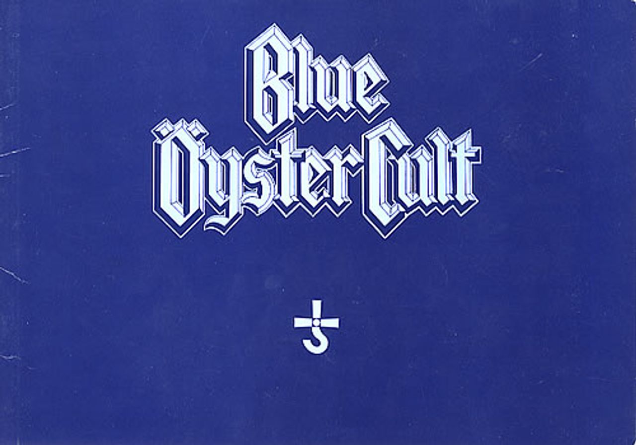 Blue Oyster Cult Mirrors Tour UK tour programme TOUR PROGRAMME