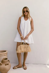 Diary Of The Sun Mini Dress White