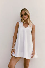 Diary Of The Sun Mini Dress White