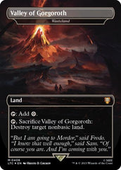 (406) Magic The Gathering Commander: The Lord of the Rings: Tales of Middle-earth: Extras Single: Wasteland (V.2)  Mythic