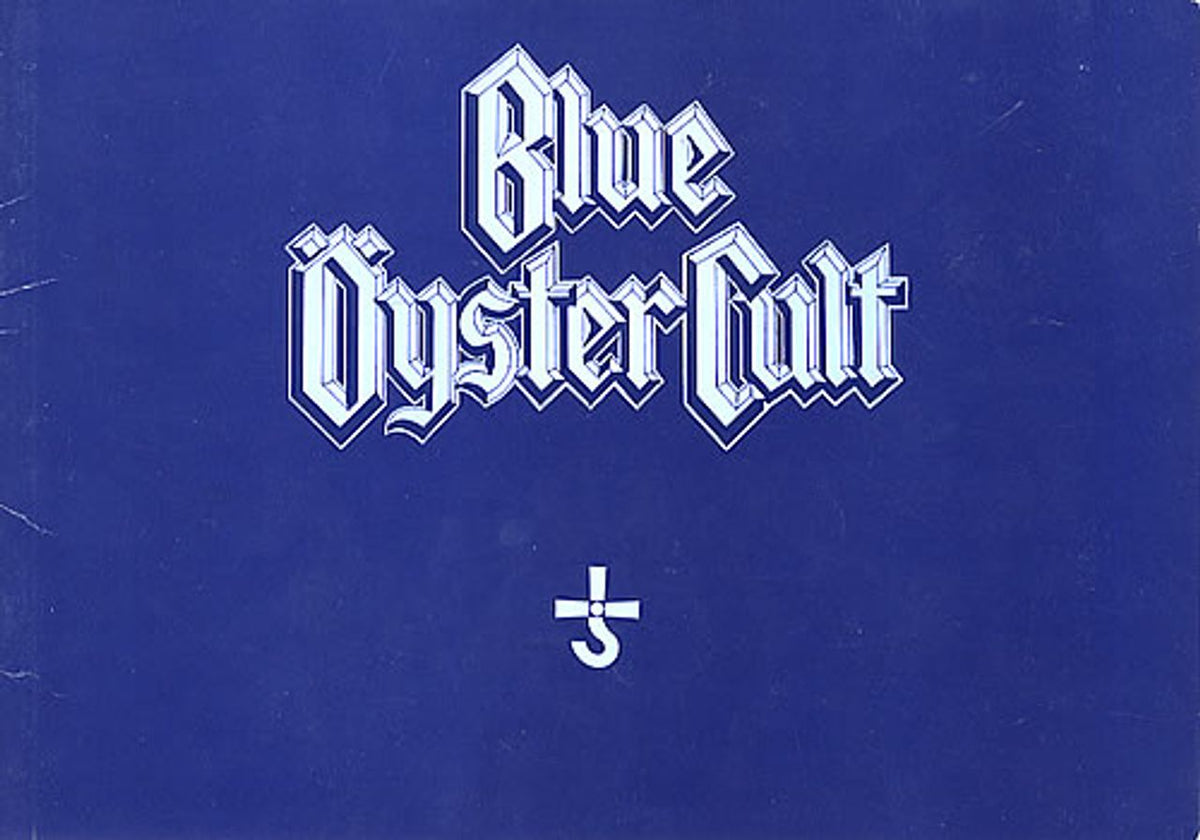 Blue Oyster Cult Mirrors Tour UK tour programme TOUR PROGRAMME