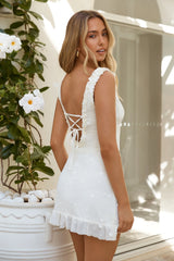 Refine The Moment Mini Dress Cream